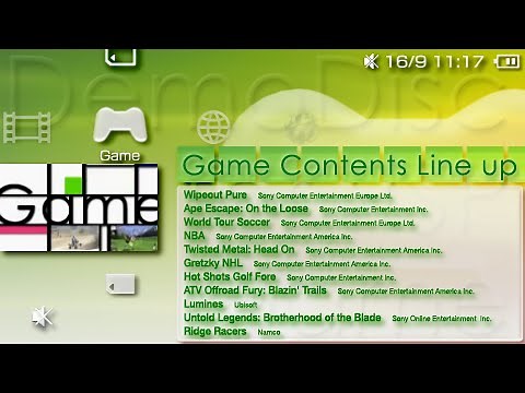 Sampler Disc for PSP vol.1 (PlayStation Portable, 2005)