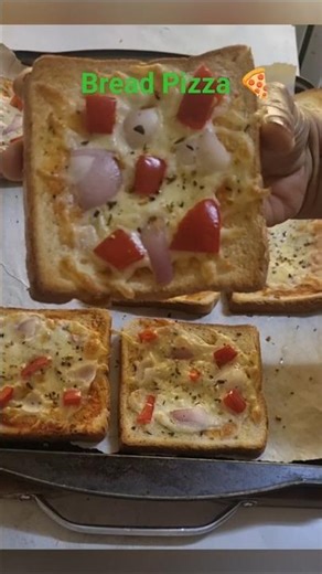 Quick Bread Pizza in Oven 🍕 | Easy Homemade Pizza Recipe