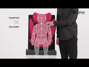 How to Adjust the Headrest I Solution B i-Line Car Seat I CYBEX