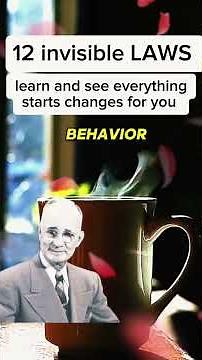 Ancient Wisdom - 12 invisible laws of the Universe - Success is Here!