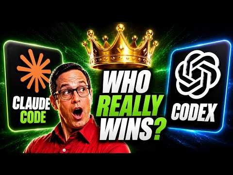 Claude Code vs. Codex: Who REALLY Wins?