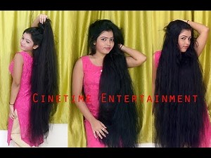 The Most Beautiful Extreme Long Hair Girl