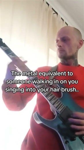 Caught in the act! 😂 #guitar #guitarist #metalcore #fail