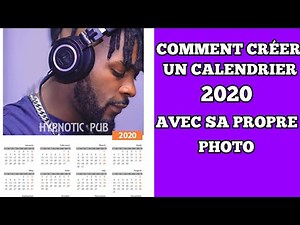 How to create a calendar with your photo