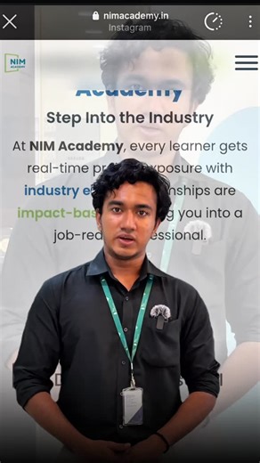 Nim Academy on Instagram: "Thousands of students trusted NIM Academy to take their first real step into the tech world. 🌍 Internships that create careers, not just certificates. 🎓 Learn. Build. Grow — with India’s fastest-growing learning community. 🚀 🔗 Register today — link in bio! #NIMAcademy #InternshipProgram #StudentEmpowerment #FutureLeaders #CareerLaunch #TechInternship #SkillToSuccess #ProfessionalGrowth #NIMCommunity #EmpoweringFutures"