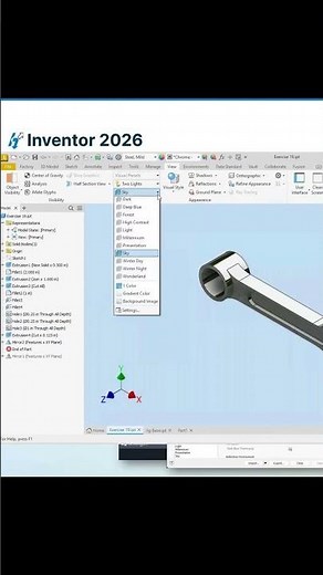 Customize Color Themes in Inventor 2026 #autodeskinventor #designfaster #design