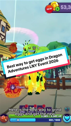 First #dragonadventures video in 2026. A quick guide on the best way to get eggs in the Lunar New Year Event. #TheRealSleepySauk💜 #robloxfyp #roblox #dragonadventuresfyp