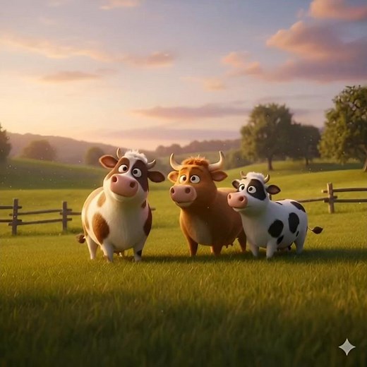 Dancing Cows Show! Cute & Funny 3D Animation for Kids”#shorts #funny #dance #cow#viral 🐮🐮