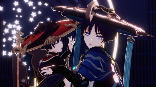 【原神MMD】Gimme×Gimme - Game Ver【流浪者|散兵】