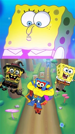 SpongeBob SquarePants Transformation Coffin Dance 💃 Tiles Hop #coffindance #shorts #tileshop