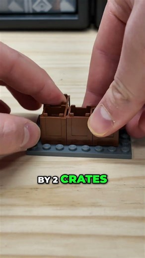 LARGE custom LEGO Crate chest