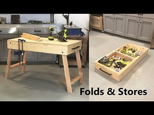 Portable Workbench “Woodshop in a Box” | Ana White