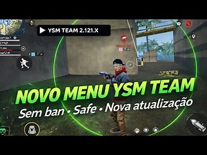 IT'S OUT! MOD MENU FF YSM TEAM BRAZILIAN SERVER 🇧🇷 MOD APK WITHOUT VPN, ANTI-BAN AND ANTI-BLACKLI...