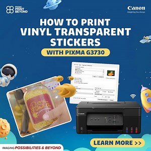 PAPER SAMPLER PROMO WITH #PIXMA #G1730, #G2730, AND #G3730! Get various paper media you can use for your business, work, or everyday printing for every purchase of PIXMA G1730, G2730, or G3730 within the promo period! The Paper Sampler Package includes: ✅(3) Vinyl Glossy Sticker ✅(3) Vinyl Transparent Sticker Paper ✅(2) Parchment Paper ✅(3) 250GSM Calling Card paper ✅(2) Dark Heat Transfer paper ✅(3) Aluminum Sticker 💡Learn more: https://fb.watch/nid74hsFXZ/?mibextid=TFl8gu 🛒Get it online: Sho