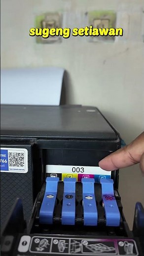 cara paling mudah cek tinta printer epson L3210