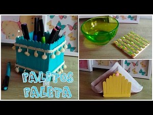 Popsicle Stick Crafts │ Candy Bu