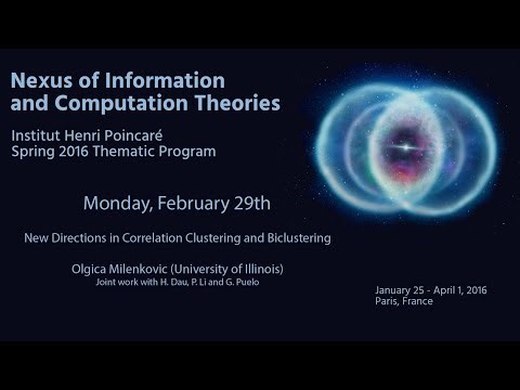 New Directions in Correlation Clustering and Biclustering