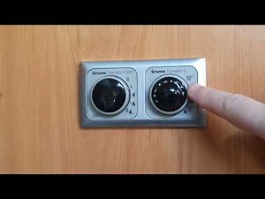 Truma Combi Heating controls in an RV - how they work.