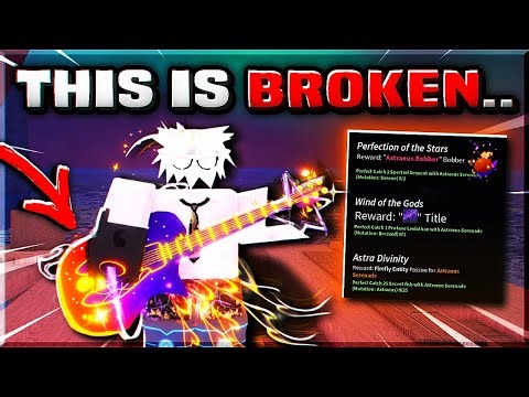 The BEST ROD Just Got EVEN BETTER in Fisch! (Astraeus Serenade)