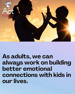 This Child Protection Week, Act for Kids is providing resources to help adults build positive emotional connections with children. Withholding love, name-calling, and shaming—these are all forms of emotional abuse that can deeply harm a child's development. 💔 Download our 'Safe Hearts and Minds' tipsheet and learn how you can support the emotional well-being of children in your life: https://www.actforkids.com.au/child-protection-week-2024/ #ChildProtectionWeek #ChildProtection #actforkids #emo