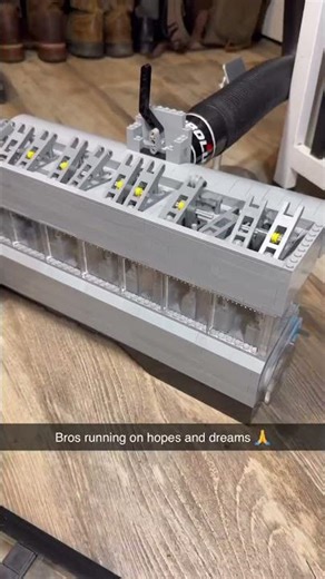 Lego Cummins engine is blown ￼