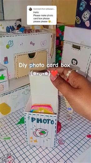 DIY photo card box #diy #trending #viral #shorts ..👍🏻😃