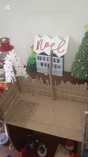 Parte 1 Cómo hacer un pesebre en carton. DIY | Navidad Magic