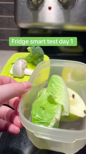 Fridge Smart test day #1: to cook we need to have fresh fruit and veggies... #vegetables #fruit