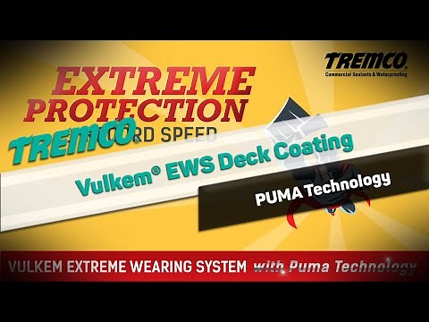 Tremco's Vulkem® EWS with PUMA Technology