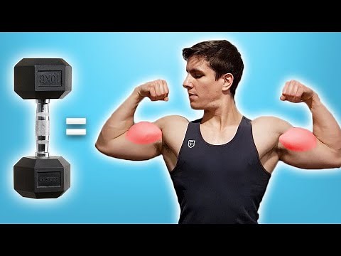 3 Exos Haltères Biceps MASSIFS (TOUS les faisceaux)