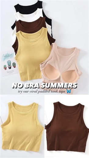 Miss Mosa - Formerly Alamode by Akanksha  on Instagram: "Viral padded tank tops with inbuilt bra by alamode - summer bestsellers at alamode - comment for link  Nicole padded tank tops with inbuilt bra Premium cotton lycra, #1 Bestseller Cod available, All items ship in 24 hours build your basics, tank tops with inbuilt bra, padded everyday tops, gymwear, trending tops, comfortable tops, cute summer tops, wardrobe basics, wardrobe essentials, genz tops, cute summer tops, viral tops"