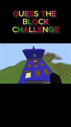 Guess The Block Challenge in Minecraft — Can You Beat Me? (Funny & Intense)