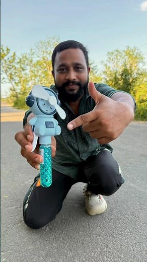 kids hand fan unboxing