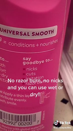 This shaving cream is def a life changer!! 🏖 | eos shaving cream