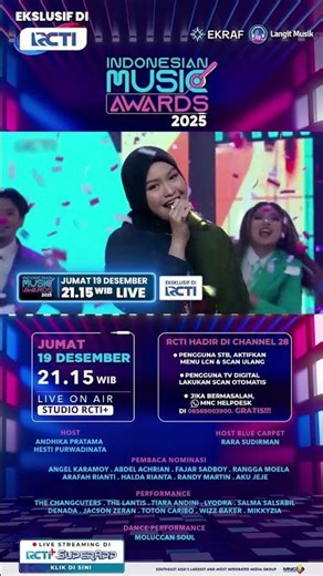 Kalau Salma Salsabil udah nyanyi, pasti rasanya ngena dihati!