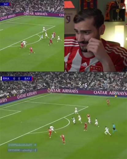 ردة فعل ابو عمير علي مباراة ريال مدريد وبايرن ميونخ (2-1) 😂🔥. #ريال_مدريد #بايرن_ميونخ #دوري_ابطال_اوروبا #فيسكا_برسا_دائماً_وابداً🔵🔴 #foryou