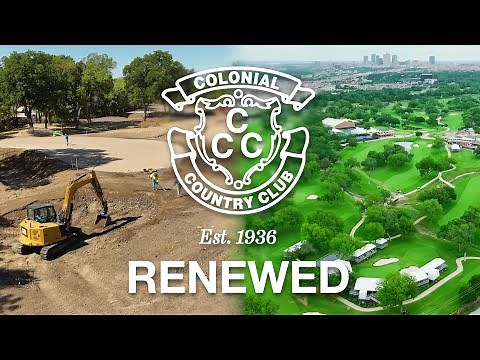 TOTAL golf course transformation in less than a year! | Colonial CC | PGA TOUR Originals