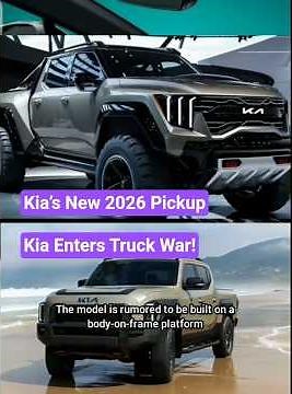 Kia Confirms First Midsize Pickup for America | New 2026 Kia Truck Revealed#mustwatch