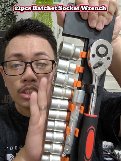 12pcs Ratchet Socket Wrench Set Review