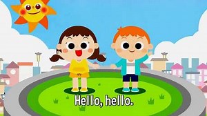 HelloSong英语儿歌开思电视少儿英语英语歌hello