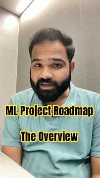 ML Project Roadmap: Overview | Complete Beginner Overview #endtoend #machinelearning #project