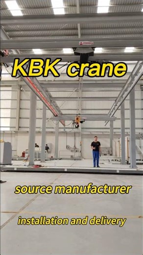 KBK Flexible Crane System Installation | Factory Direct Manufacturer #crane #cranes