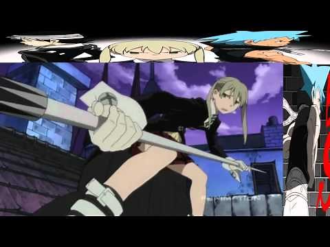 Maka & Soul Vs Blair Full Fight English Dub