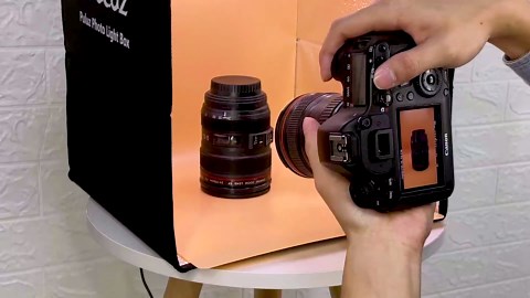 Light Box & Photo Box Photography Portable 12"x12" Studio Kit with 120 LEDs & 6 Backdrops for Jewelry & Small Product Photography – Dimmable, Versatile, Compact by FotStdio