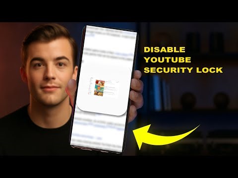 How To Disable YouTube Security Lock 2025 (FULL TUTORIAL) (2026)