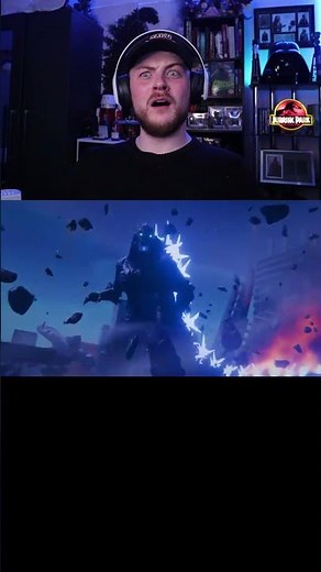 Godzilla vs Hulk Reaction #foryou #godzilla #gaming