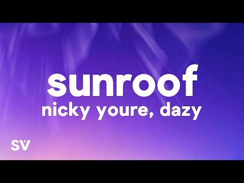 Nicky Youre, dazy - Sunroof (Lyrics)