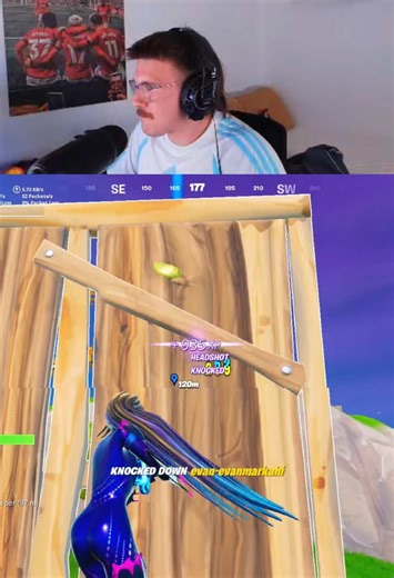 Fortnite Player's Unstoppable Gameplay