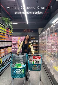 Student Weekly Grocery Restock on a Budget | Kat's Cooking Series Returns!