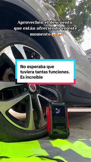 No esperaba que tuviera tantas funciones. Es increíble#fy #tiktokmademebuyit #carjumpstarter #fyp #tiktokshop